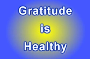 gratitude is healthy
